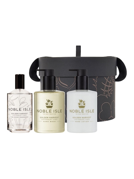 Noble Isle Golden Harvest Home & Hand Care Exclusive Gift Set (Worth £70) (AE4430) | €74