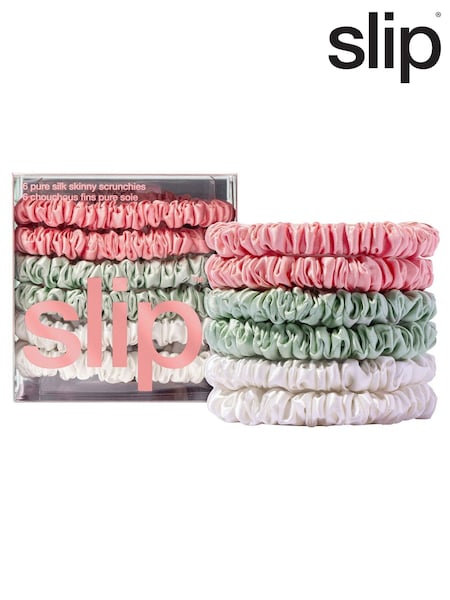 Slip Skinny 100% Pure Silk Scrunchies 6 Pack (AE4463) | €61