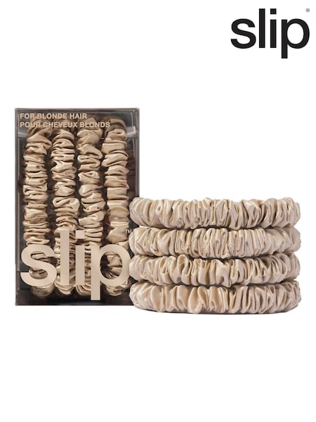 Slip Skinny 100% Pure Silk Scrunchies 4 Pack (AE4573) | €47