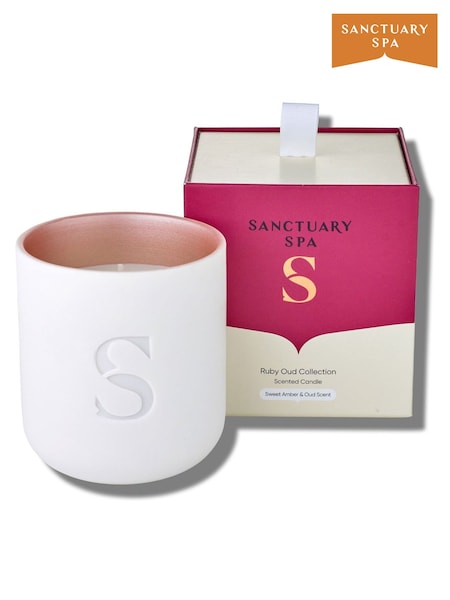Sanctuary Spa Ruby Oud Scented Candle (AE4793) | €29
