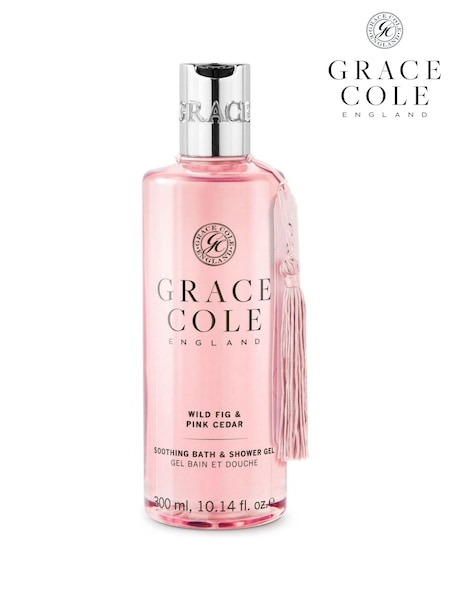 Grace Cole Wild Fig & Pink Cedar Bath & Shower Gel 300ml (AE5214) | €13.50