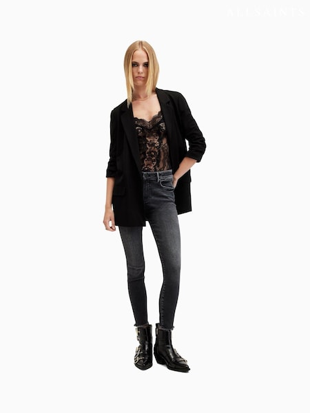 AllSaints Black Miller Pushup Jeans (AE5583) | €171
