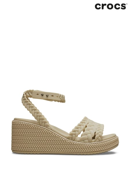 Crocs Brown Crocs Marble Brown Sandals (AE5996) | AED189