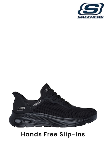 שחור - Skechers Bobs Sport Unity Slip In Trainers (AE6001) | ‏347‏₪