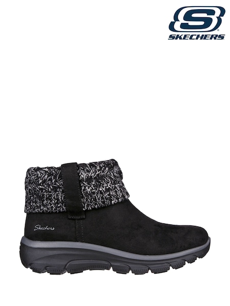 Skechers Black Easy Going Cosy Weather Boots (AE6007) | LEI 514