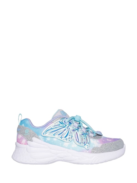 Argint/Argintiu - Pantofi Skechers Dream Racer Wing Brites (AE6028) | 225 LEI