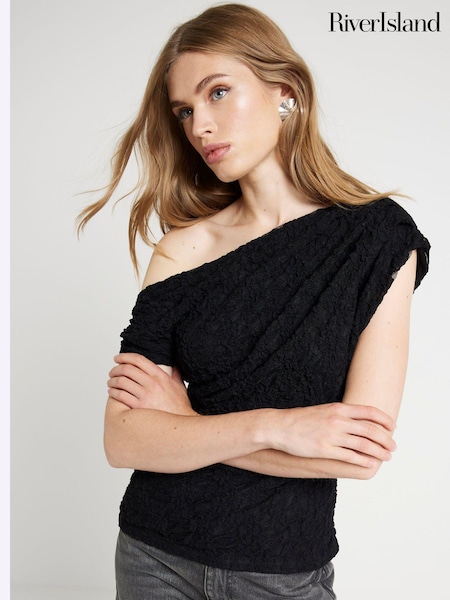 River Island Drape Top (AE6138) | ‏9 ر.ع.‏