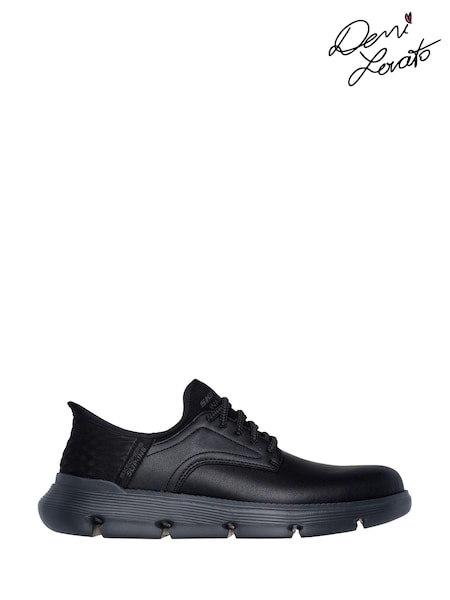 Skechers Black Garza Carlyn Shoes (AE6212) | SGD 172