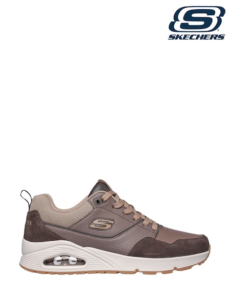 Skechers Brown Uno Retro One Trainers (AE6219) | €105