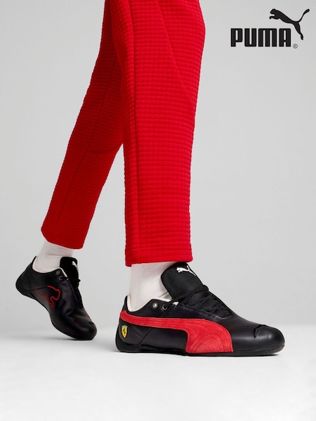 Puma Black Mens Scuderia Ferrari Future Cat Sneakers (AE6242) | €119