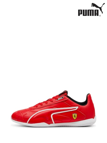 Puma Red Mens Scuderia Ferrari Tune Cat Driving Shoes (AE6263) | €122