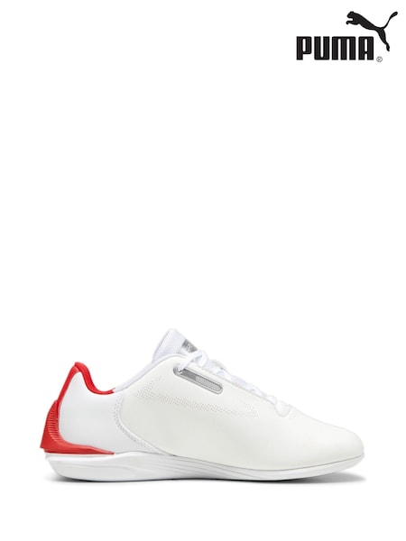 Puma White Boys Scuderia Ferrari Drift Cat Decima 2.0 Sneakers (AE6264) | €66