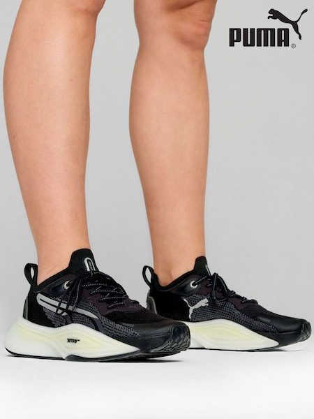 Puma Black Womens PWR NITRO™ SQD 2 Training Shoes (AE6274) | SGD 213