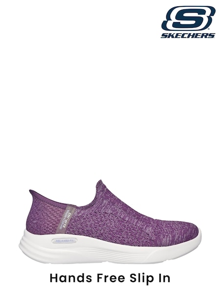 Skechers Purple Relaxed Fit Sport Slip In Shoes (AE6350) | ₪397