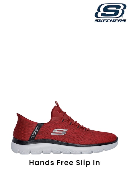 Skechers Red Summits Key Pace Slip In Shoes (AE6358) | €106