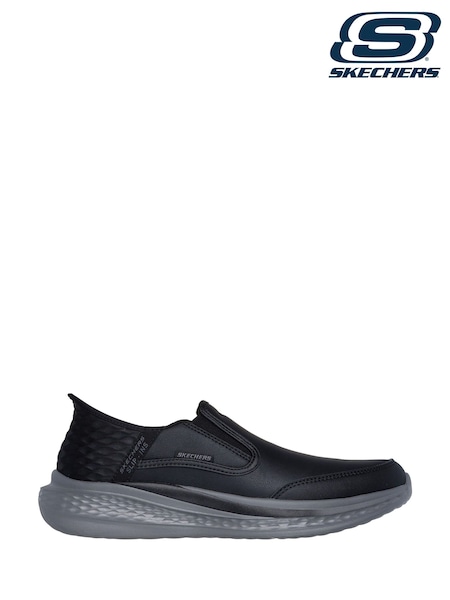 Skechers Black Slade Cooper Slip In Shoes (AE6386) | €118