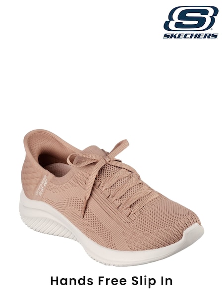 Natural - Skechers Slip-ins: Ultra Flex 3.0 Brilliant Trainers (AE6390) | 126 €