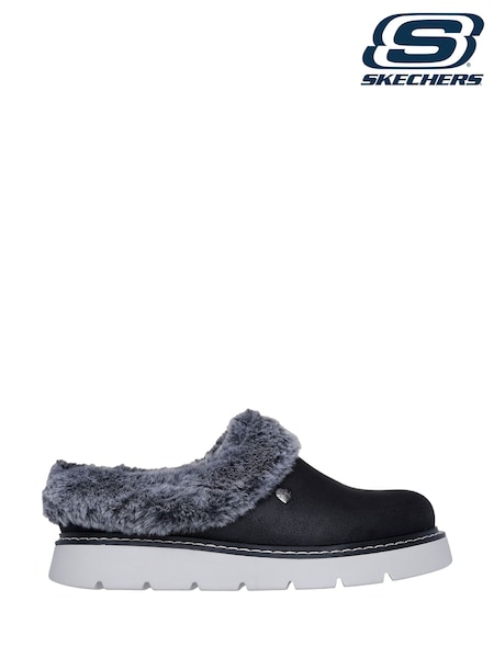 Skechers Black Keepsakes Lite Cozy Blend Slippers (AE6413) | 193 QAR