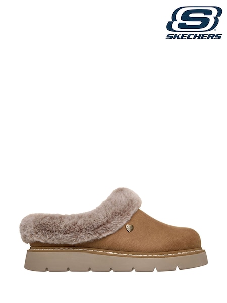 Skechers Brown Keepsakes Lite Cozy Blend Slippers (AE6418) | €52