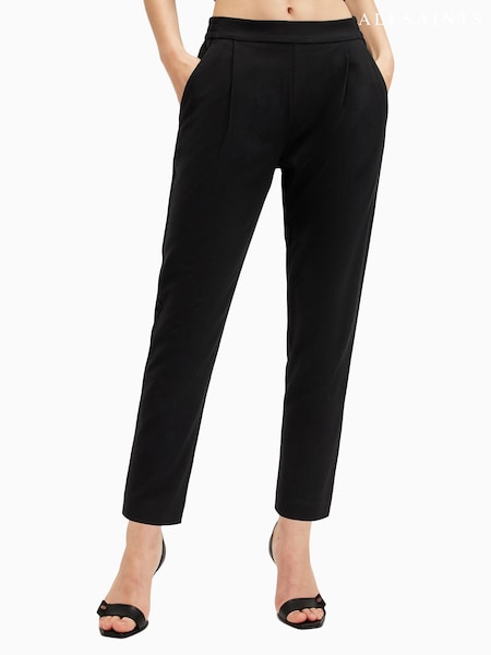 AllSaints Black Aleida Tri Trousers (AE6551) | €76
