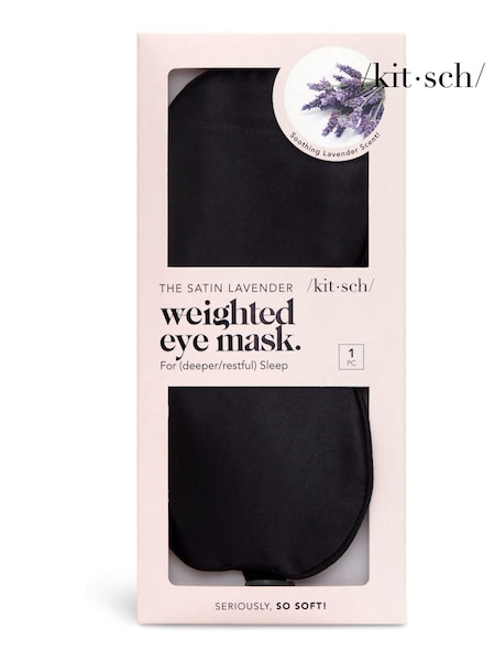 Kitsch Satin Lavender Weighted Eye Mask (AE6853) | €28