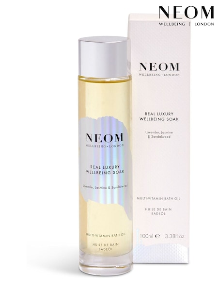 NEOM Real Luxury Wellbeing Soak Multi Vitamin Bath Oil 100ml (AE6945) | €59