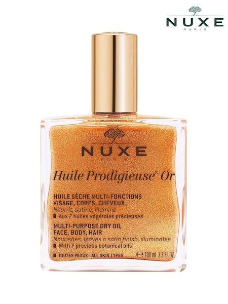Nuxe Huile Prodigieuse® Or Golden Shimmer Multi-Purpose Dry Oil for Face, Body and Hair 100ml (AE7302) | €45