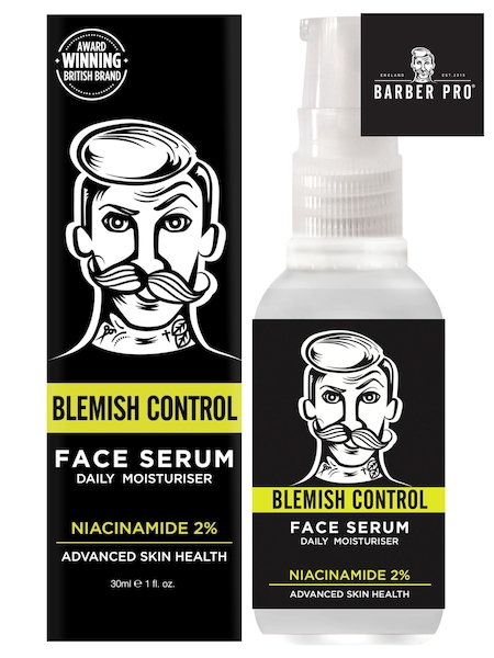 BARBER PRO Blemish Control Niacinamide 2% Face Serum 30ml (AE7754) | €13.50