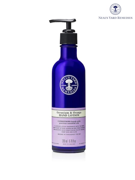 Neals Yard Remedies Geranium and Orange Hand Lotion 200ml (AE8188) | €23