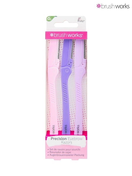 Brush Works Precision Eyebrow Razor (Pack of 3) (AE8341) | €9