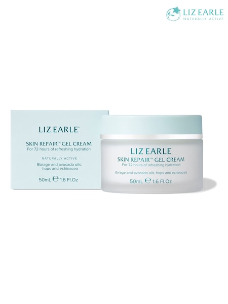 Liz Earle Skin Repair Gel Cream Moisturiser Jar 50ml (AE8437) | €36