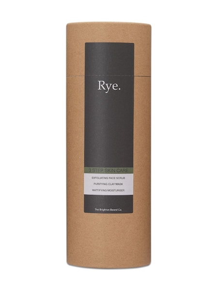 The Brighton Beard Co. Rye 3 Step Skin Care Gift Set (AE8767) | €61