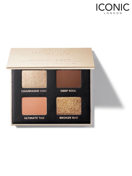 ICONIC London Bronze and Smokey Eyeshadow Palette (AE8831) | €23.50