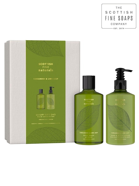 Scottish Fine Soaps Coriander Lime Leaf Body Gift Set (AE9585) | €36