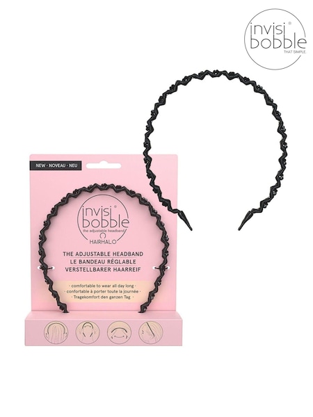 Invisibobble Hairhalo Headband - Black Sparkle (AE9905) | €13.50