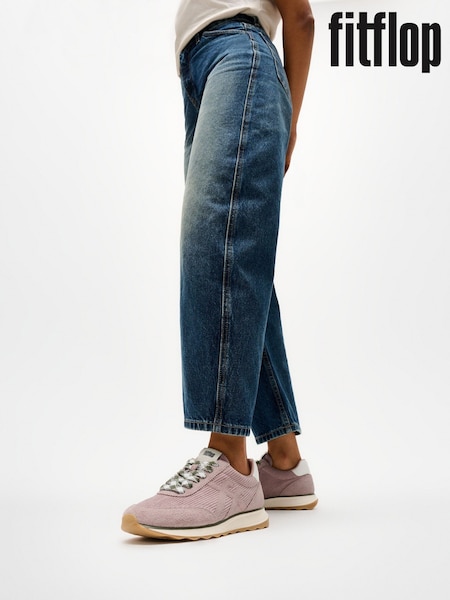 وردي - Fitflop Retro-q Ff Cord Trainers