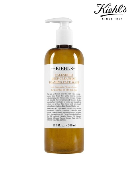 Kiehls Calendula Deep Cleansing Foaming Face Wash 500ml (AF0828) | €78