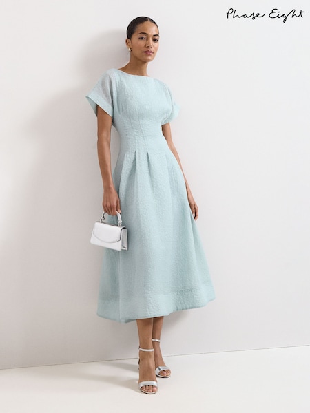Blue - Phase Eight Laya Midi Dress