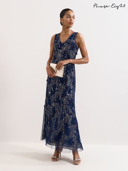 Blue - Phase Eight Romita Maxi Dress