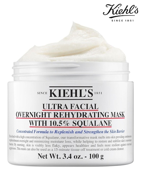 Kiehls Ultra Facial Overnight Rehydrating Black Mask 100g/3.4fl.oz (AF2070) | €54