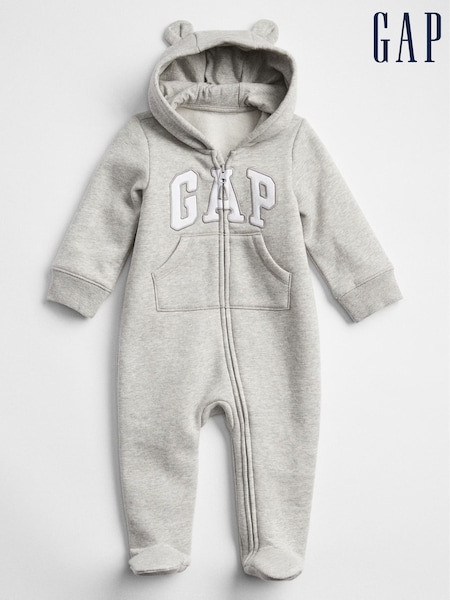 Gri - Gap Baby Logo One-piece (0-24mths)