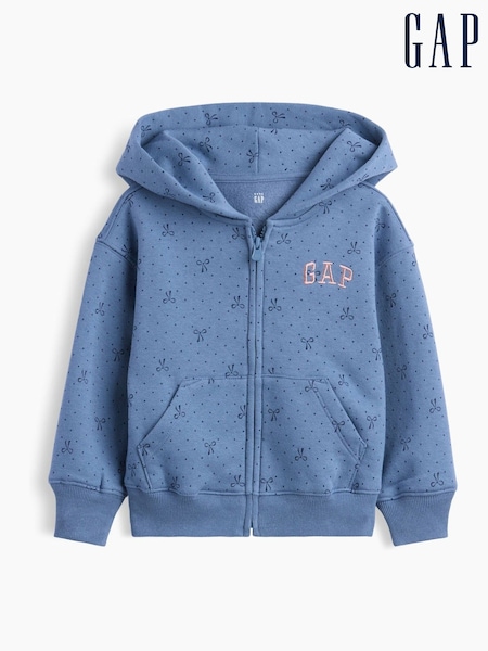 Niebieska ozdoba - Gap Vintage Soft Zip-up Hoodie (6mths-5yrs)