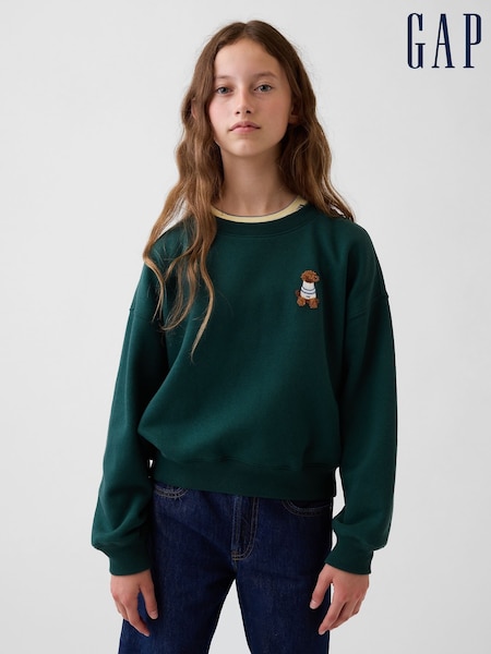 Green Dog - Gap Vintage Soft Wedge Sweatshirt (4-13yrs)