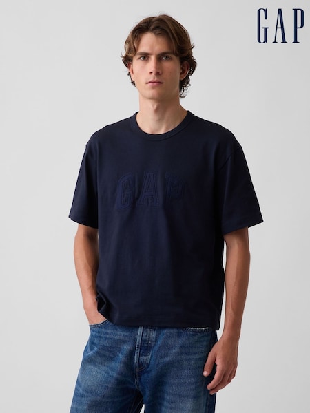 Laivasto - Regular Gap Heavyweight Relaxed Gap Logo Crop T-shirt