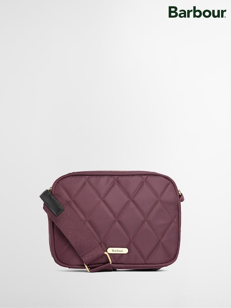 Brown - Barbour® Quilted Cross-body Bag