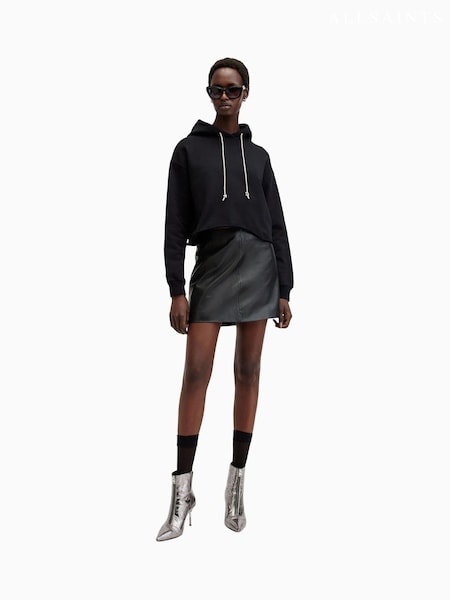 AllSaints Pippa Sparkle 100% Cotton Hoodie (AF5848) | €65
