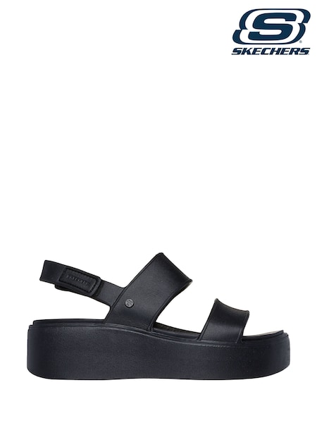 Skechers Black Arch Fit Upbeat Sunrise Sandals (AF5906) | ₪221