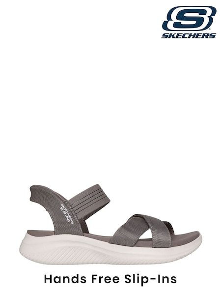 Skechers Grey Ultra Flex 3.0 Never Better Sandals (AF5908) | R$ 630
