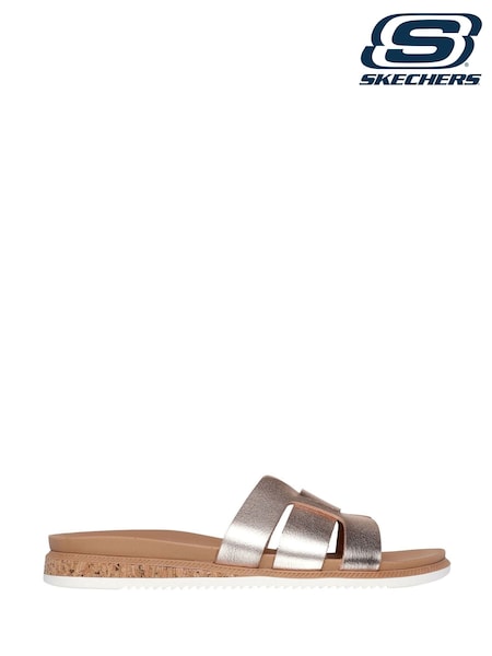 Kultainen/kullanvärinen - Skechers Desert Kiss Low Peak Look Sandals (AF5910) | €61