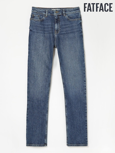 FatFace Chesham Vintage Blue Girlfriend Jeans (AF5949) | €73